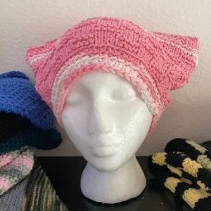 Crochet cat hat